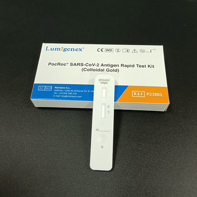Covid19 için Antijen Hızlı Test Kitlerinin tek paketini otomatik test edin