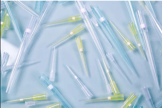 Laboratuvar 300ul Düşük Tutma Filtresi Pipet Uçları DNAse Ücretsiz