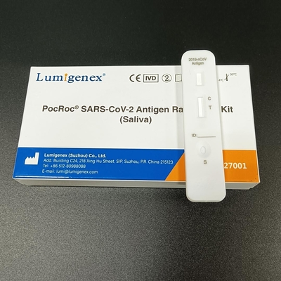 Bireysel paket SARS-CoV-2 Antijen Hızlı Test Kitleri (Tükürük)