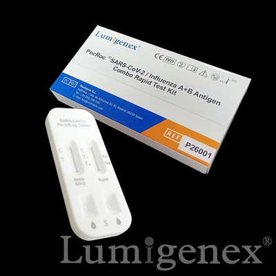 SARS-CoV-2 / Grip A Grip B Hızlı Test Kiti Kolloidal Altın CE Belgesi TGA Kaydı