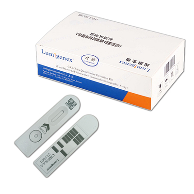 Yüksek Hassasiyetli TRFIA Serum Amiloid A（SAA）POC Test Kiti ISO13485 Sertifikasyonu immünoassay floresan probu
