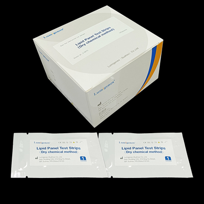 Dislipidemi Yönetimi için Lipid Panel Test Şeritleri 15 test/kutu