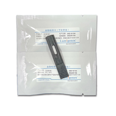 Profesyonel ve Ev Testi Hızlı Testi İçin Kutu Depolama Lipid Paneli Test Şeritleri