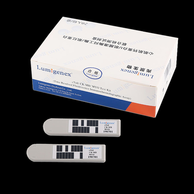 Kreatin Kinaz İzoenzim / Miyoglobin / Kardiyak Troponin I için Kombo Test Kiti