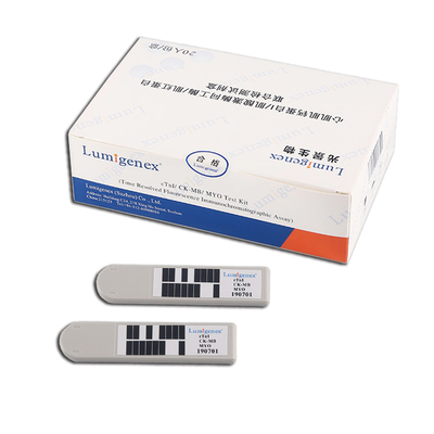 POC Test Kiti , cTnI/CK-MB/Myo Test Kiti TRFIA immunoassay Kardiyak Troponin I / Kreatin Kinaz İzoenzim / Miyoglobin