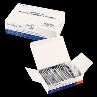 CTnI / CK-MB /Myo POC Test Kiti TRFIA İmmünoassay Yüksek Hassasiyet