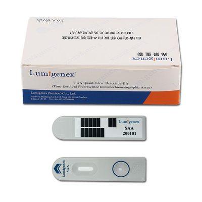 Serum Amiloid A POC Test Kiti İmmünoassay CFDA Onaylandı