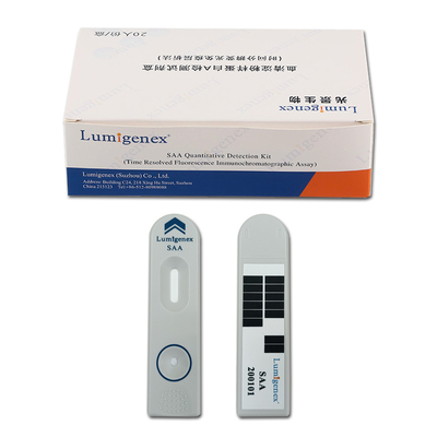 Serum Amiloid A POC Test Kiti İmmünoassay CFDA Onaylandı