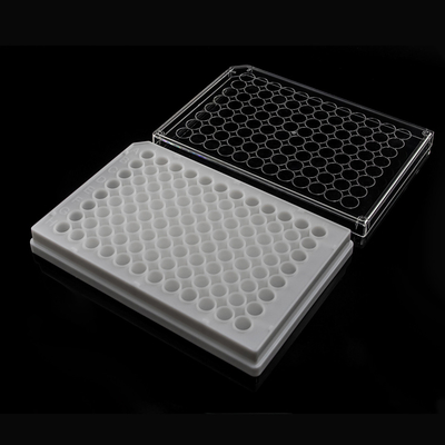 8 Strip Tüpü PCR Tüpü 0,2 Ml 0,5 Ml Beyaz Renk Şeffaf