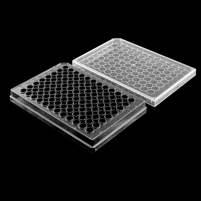 USP Onaylı PP Plastik 96 Kuyu Elisa Plakası Laboratuvar Plastik Plakası