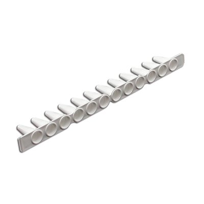8 / 12 Strip PCR Tüpleri 0.2 Ml 0.5 Ml Beyaz Renk Şeffaf