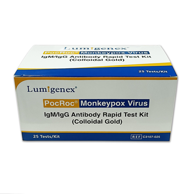 Bulaşıcı Hastalık IgG IgM Monkeypox ISO Sertifikası 15 Dakikada Hızlı
