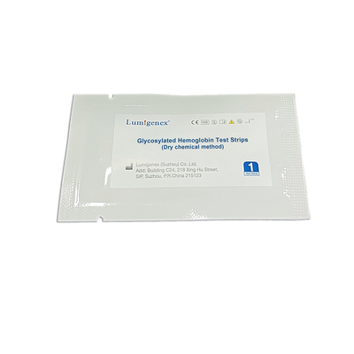 Doğru ve Hızlı Sonuçlar İçin CE / ISO13485 Hızlı Glikosile Hemoglobin Test Şeritleri