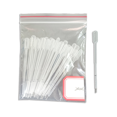 CE Onaylı Kendiliğinden Fitillenen Pasteur Kapiler Pipet Tıbbi Sarf Malzemeleri Tek Kullanımlık Malzemeler