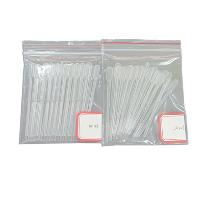 USP Onaylı LDPE Malzemesi Kendinden Esnek Pastör Kapiler Pipet Tek Kullanımlık Malzemeler