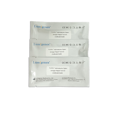 Lumigenex Helicobacter Pylori Antijen Hızlı Test Kiti Kolloidal Altın CE Belgeli