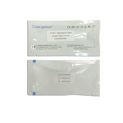 Kolloidal Altın Helicobacter Pylori Antijen Hızlı Test Kiti Dışkı Örneği Dışkı Örneği