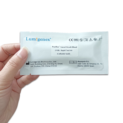 Lumigenex PocRoc FOB Hızlı Test Kiti Kolloidal Altın CE Belgeli
