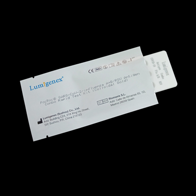 SARS-CoV-2 / Influenza A+B/RSV Antijen Kombo Hızlı Test Kiti Kolloidal Altın CE Kayıtlı Antijen Hızlı Test Kiti