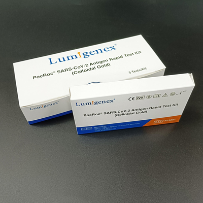 25 Adet Hızlı Antijen Test Kiti, Kolloidal Altın Ev Antijen Test Kiti