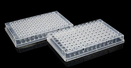 Full Etek PCR Sarf Malzemeleri 0.1ml UV Şeffaf 96 Kuyu Plaka Tek Kullanımlık