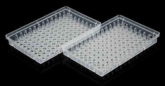 Full Etek PCR Sarf Malzemeleri 0.1ml UV Şeffaf 96 Kuyu Plaka Tek Kullanımlık