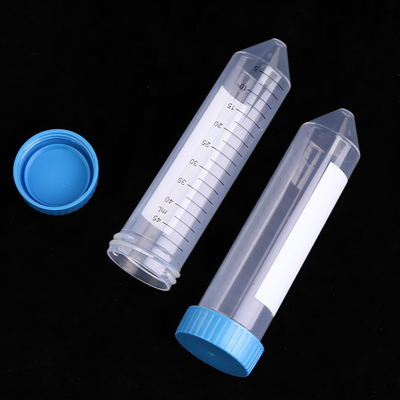 Laboratuvar PCR Sarf Malzemeleri 50ml Konik Santrifüj Tüpü ISO13485 Onaylandı