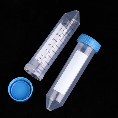 Laboratuvar PCR Sarf Malzemeleri 50ml Konik Santrifüj Tüpü ISO13485 Onaylandı