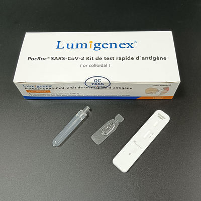 SARS-CoV2 için ANSM Antigen Rapid Test Kits tarafından onaylanan uzman olmayan kullanıcı testi