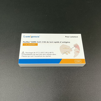 SARS-CoV2 için ANSM Antigen Rapid Test Kits tarafından onaylanan uzman olmayan kullanıcı testi