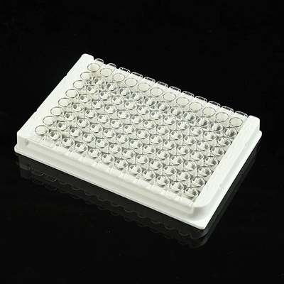 Laboratuvar için Ayrılabilir PCR Sarf Malzemeleri PP 96 Kuyu Elisa Plakası