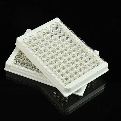 Laboratuvar için Ayrılabilir PCR Sarf Malzemeleri PP 96 Kuyu Elisa Plakası