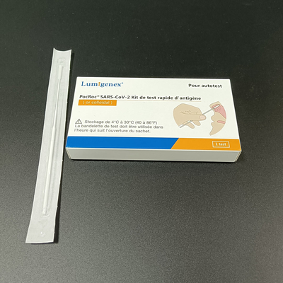 Fransa'da SARS-CoV2 için tek paket kendi kendine test Antijen Hızlı Test Kitleri