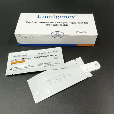 Tıbbi Hızlı Antijen Test Kiti Kolloidal Altın HSA Sertifikalı