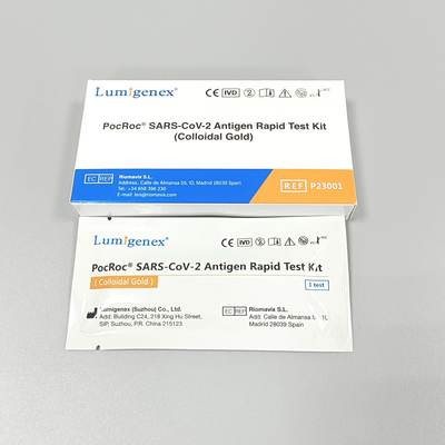 Bireysel paket SARS-CoV-2 Antijen Hızlı Test Kitlerinin Avrupa ortak listesi