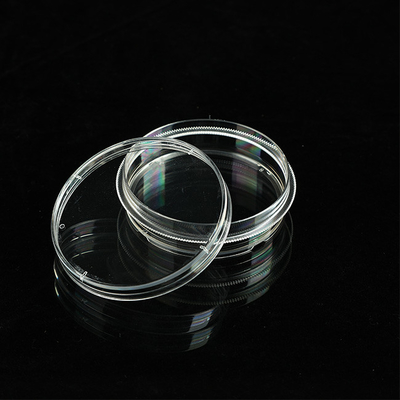 Tek Kullanımlık PP 60mm Petri Kabı, Dişli Doku Kültürü Petri Kabı