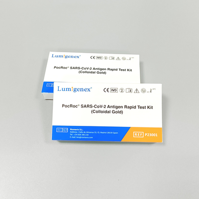 Corona Virüs Antijen Hızlı Test Kiti, CE Antijen Test Kiti Kolloidal Altın