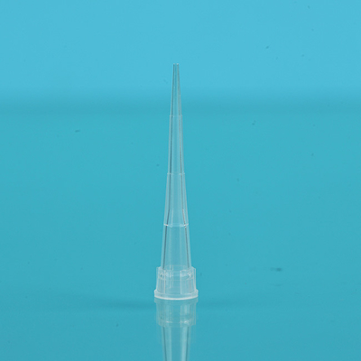 Raflı Şeffaf Steril 10ul Filtre Pipet Uçları Polipropilen