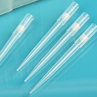 Laboratuvar Temizle Tek Kullanımlık Mikropipet Uçları, 1250ul Pipet Uçları