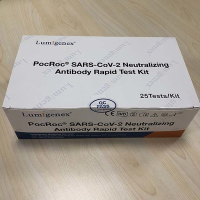 SARS-CoV-2 için Parmak Ucu Kan Kolloidal Altın Antikor Hızlı Tespit Kiti CE