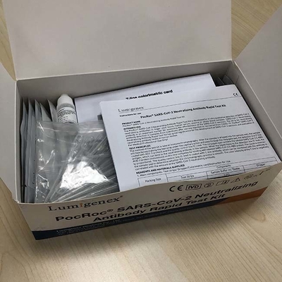 15dk Nötrleştirici Antikor Hızlı Test Kiti, CE In Vitro Teşhis Kitleri