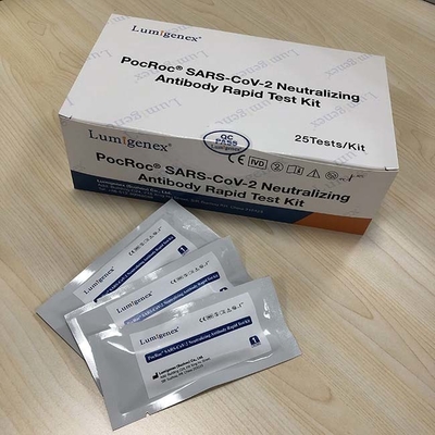 15dk Nötrleştirici Antikor Hızlı Test Kiti, CE In Vitro Teşhis Kitleri
