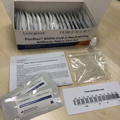 Tek Kullanımlık Nötrleştirici Antikor Hızlı Test Kiti, CE Kendi Kendine Test Antikor Kiti