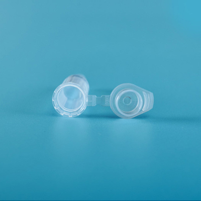 8 Strip Tüpü PCR Tüpü 0,2 Ml 0,5 Ml Beyaz Renk Şeffaf
