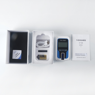 Kronik Hastalık İçin Akıllı Taşınabilir 116g Kuru Biyokimya Analiz Cihazı