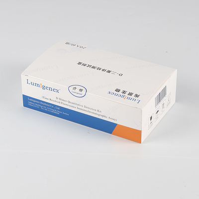 ISO13485 POC Test Kiti, Tam Kan D-Dimer Biyokimya Kitleri