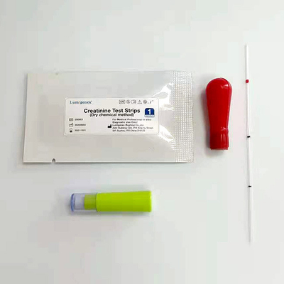 Prochek Kuru Kimya Analizörü Böbrek Sağlığı Taşınabilir için Kreatinin Test Şeritleri