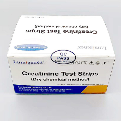 İdrar Kreatinin Test Şeritleri Hastane için Crea Reaktif Test Kiti