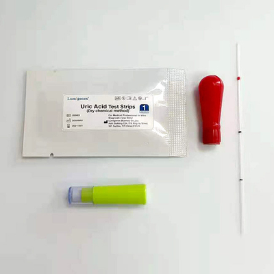 İyi Hassasiyet 15 Test/Kutu Ürik Asit Test Şeritleri CE Sertifikası