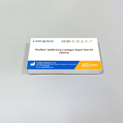 Bireysel paket SARS-CoV-2 Antijen Hızlı Test Kitleri (Tükürük)